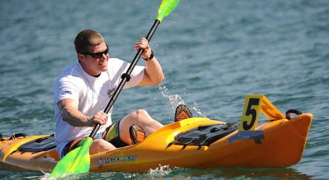 Kayak competition successfully in Ozona